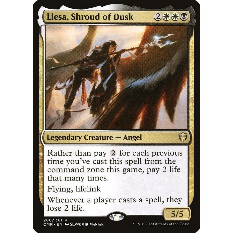 Image for Liesa, Shroud of Dusk (286) (CMR) - Magic: The Gathering