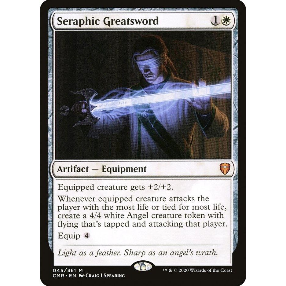 Image for Seraphic Greatsword (45) (CMR) - Magic: The Gathering