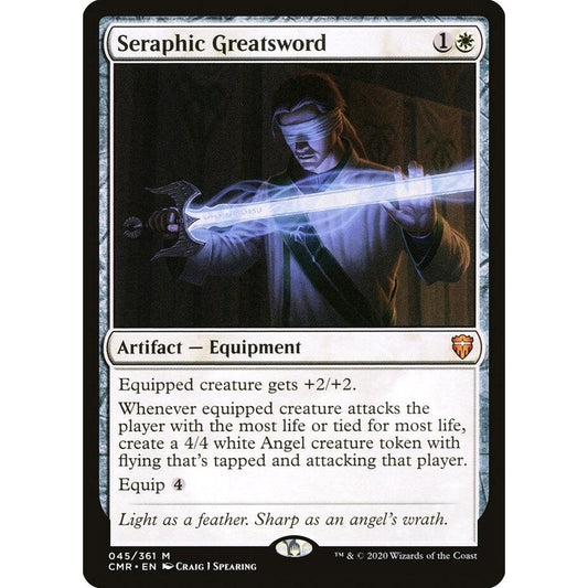 Image for Seraphic Greatsword (45) (CMR) - Magic: The Gathering