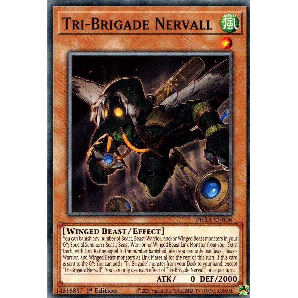 Image for Tri-Brigade Nervall (PHRA-EN006) (PHRA) - YuGiOh