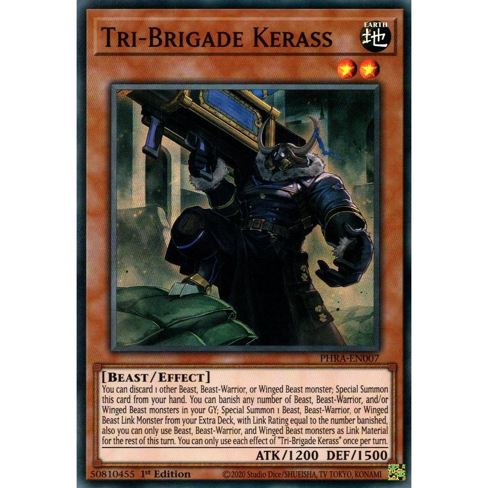 Image for Tri-Brigade Kerass (PHRA-EN007) (PHRA) - YuGiOh
