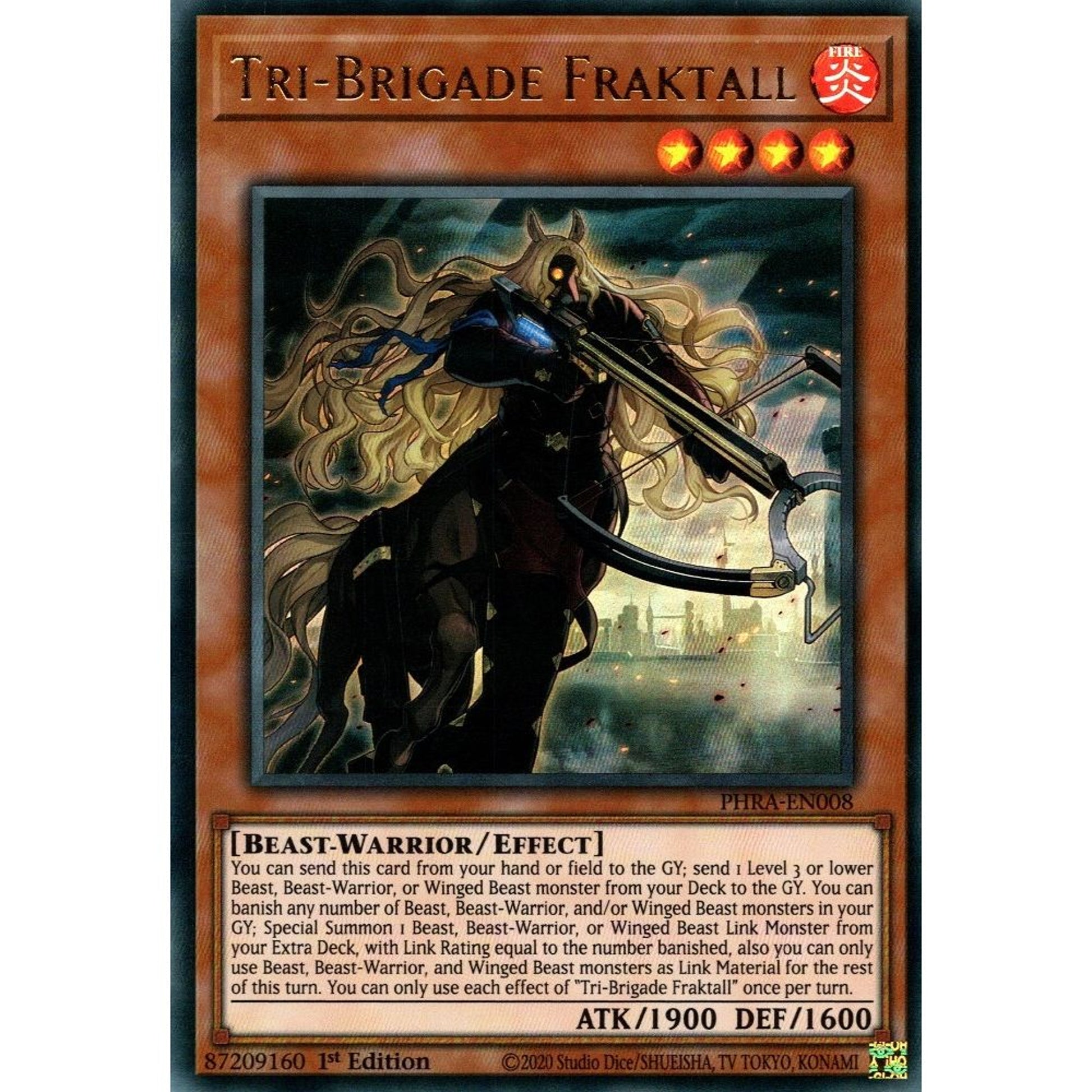 Image for Tri-Brigade Fraktall (PHRA-EN008) (PHRA) - YuGiOh
