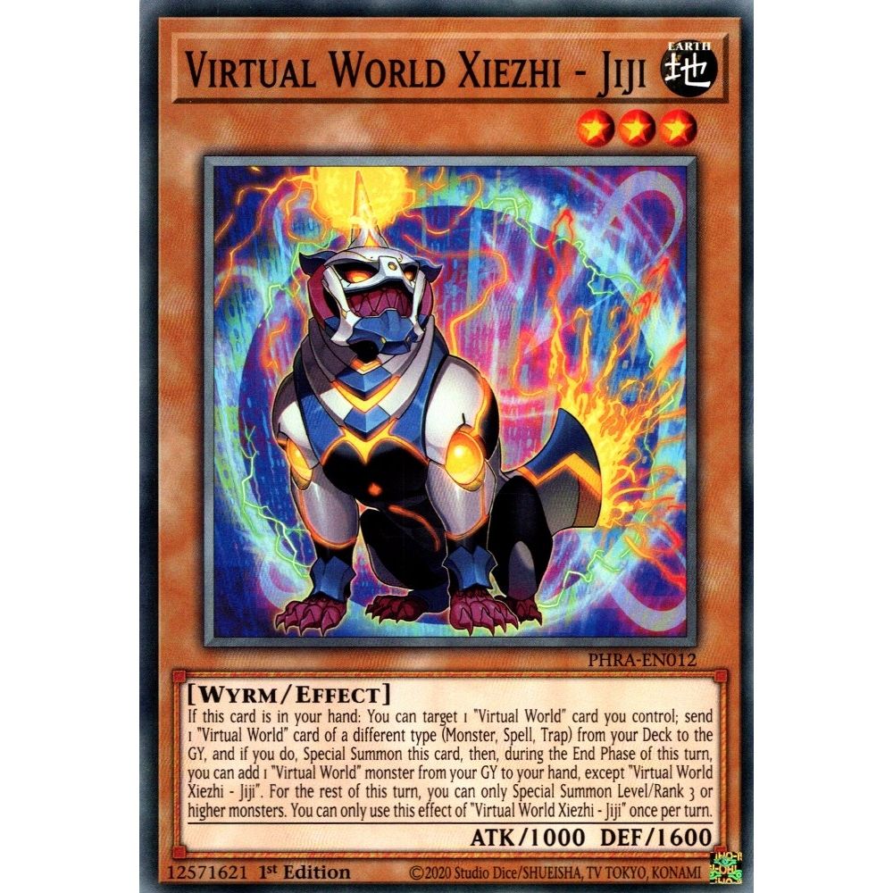 Image for Virtual World Xiezhi - Jiji (PHRA-EN012) (PHRA) - YuGiOh