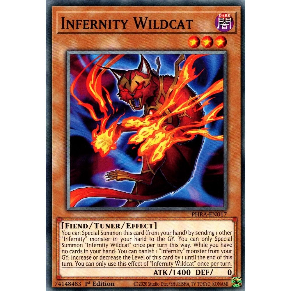 Image for Infernity Wildcat (PHRA-EN017) (PHRA) - YuGiOh