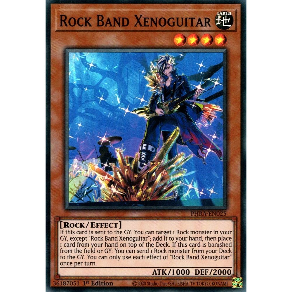 Image for Rock Band Xenoguitar (PHRA-EN025) (PHRA) - YuGiOh