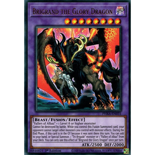 Image for Brigrand the Glory Dragon (PHRA-EN031) (PHRA) - YuGiOh