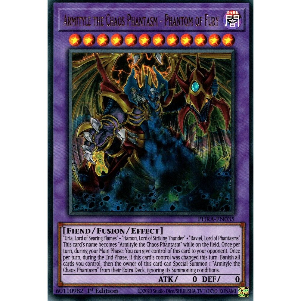 Image for Armityle the Chaos Phantasm - Phantom of Fury (PHRA-EN035) (PHRA) - YuGiOh