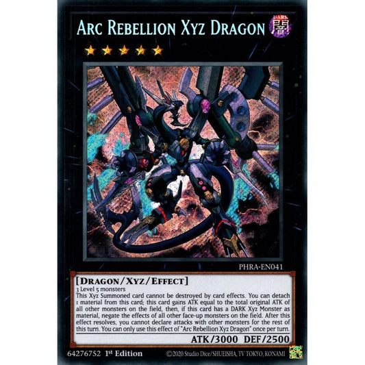 Image for Arc Rebellion Xyz Dragon (PHRA-EN041) (PHRA) - YuGiOh