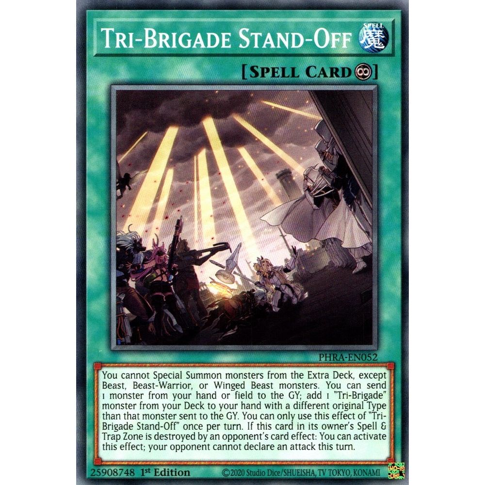 Image for Tri-Brigade Stand-Off (PHRA-EN052) (PHRA) - YuGiOh