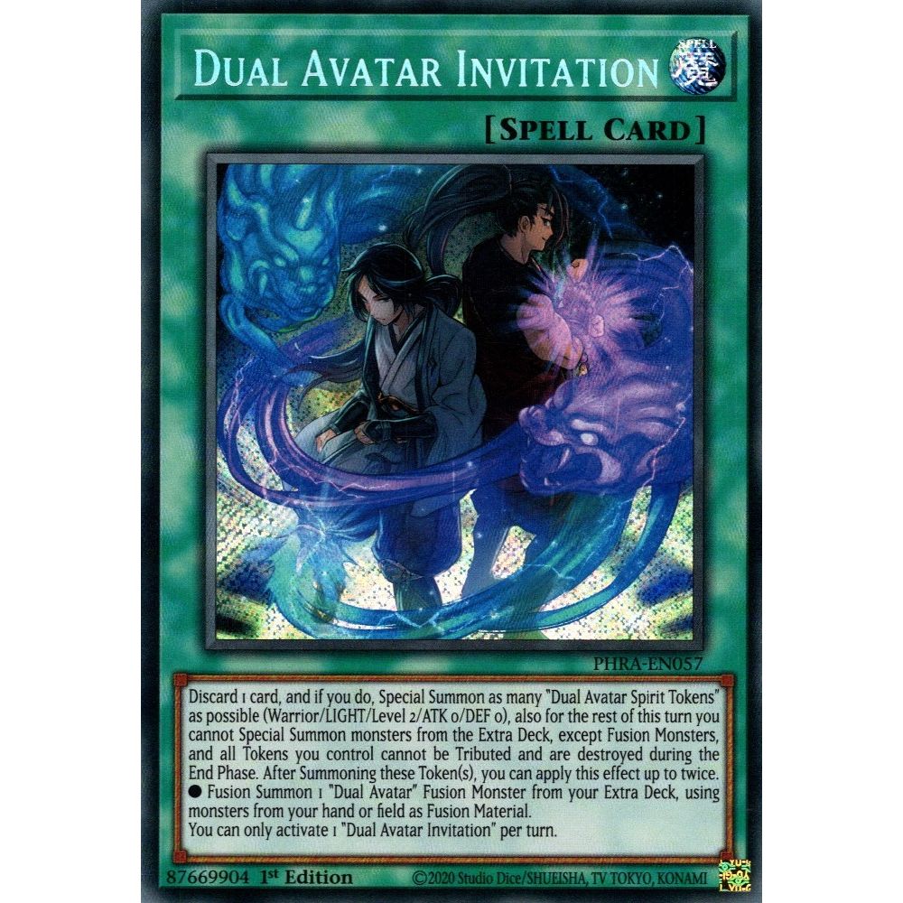 Image for Dual Avatar Invitation (PHRA-EN057) (PHRA) - YuGiOh
