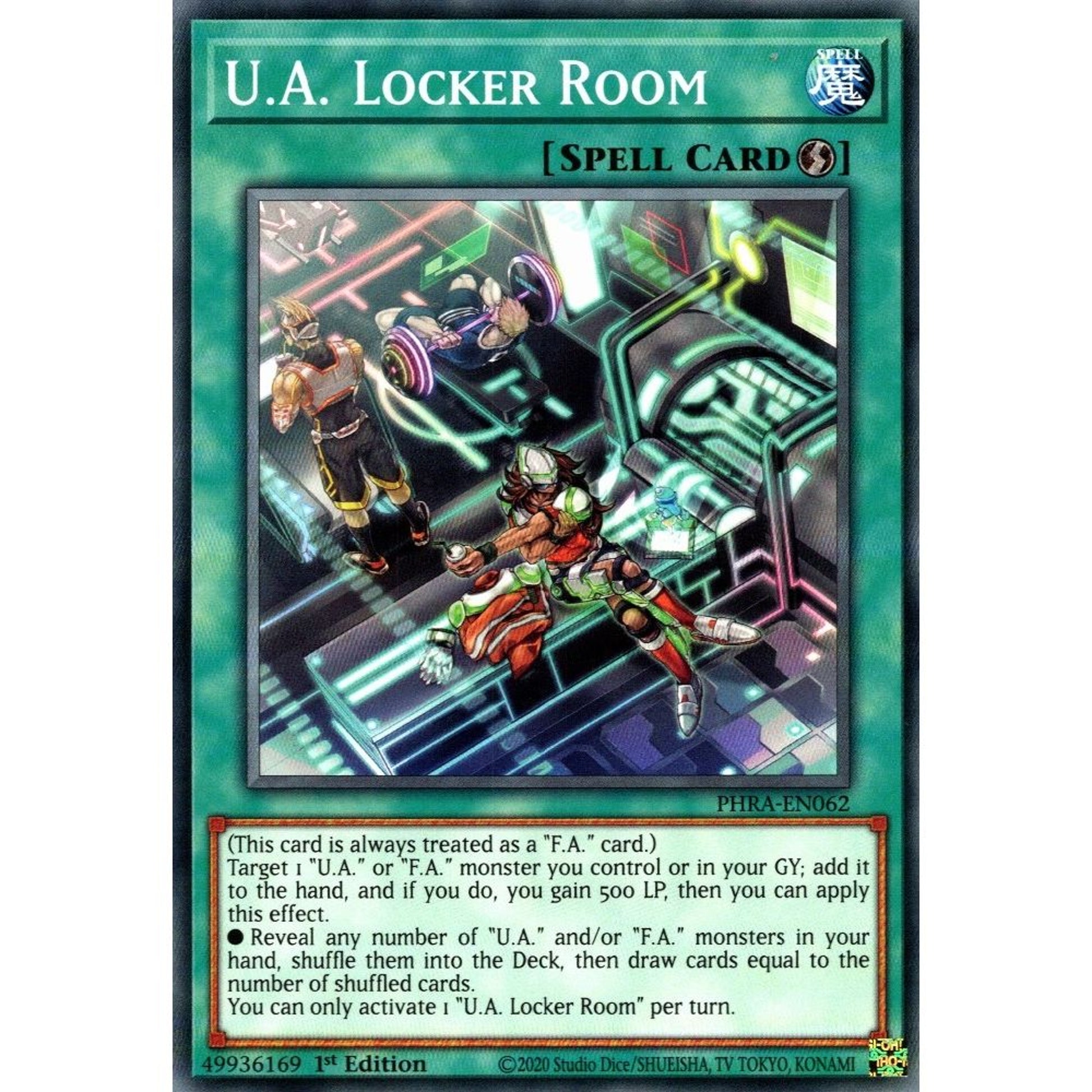 Image for U.A. Locker Room (PHRA-EN062) (PHRA) - YuGiOh
