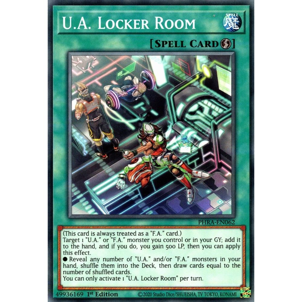 Image for U.A. Locker Room (PHRA-EN062) (PHRA) - YuGiOh