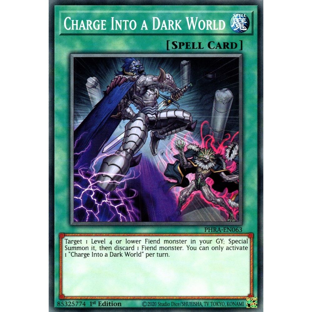 Image for Charge Into a Dark World (PHRA-EN063) (PHRA) - YuGiOh