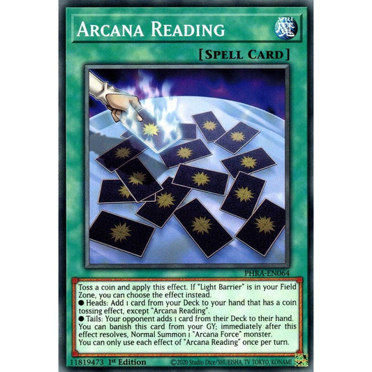 Image for Arcana Reading (PHRA-EN064) (PHRA) - YuGiOh