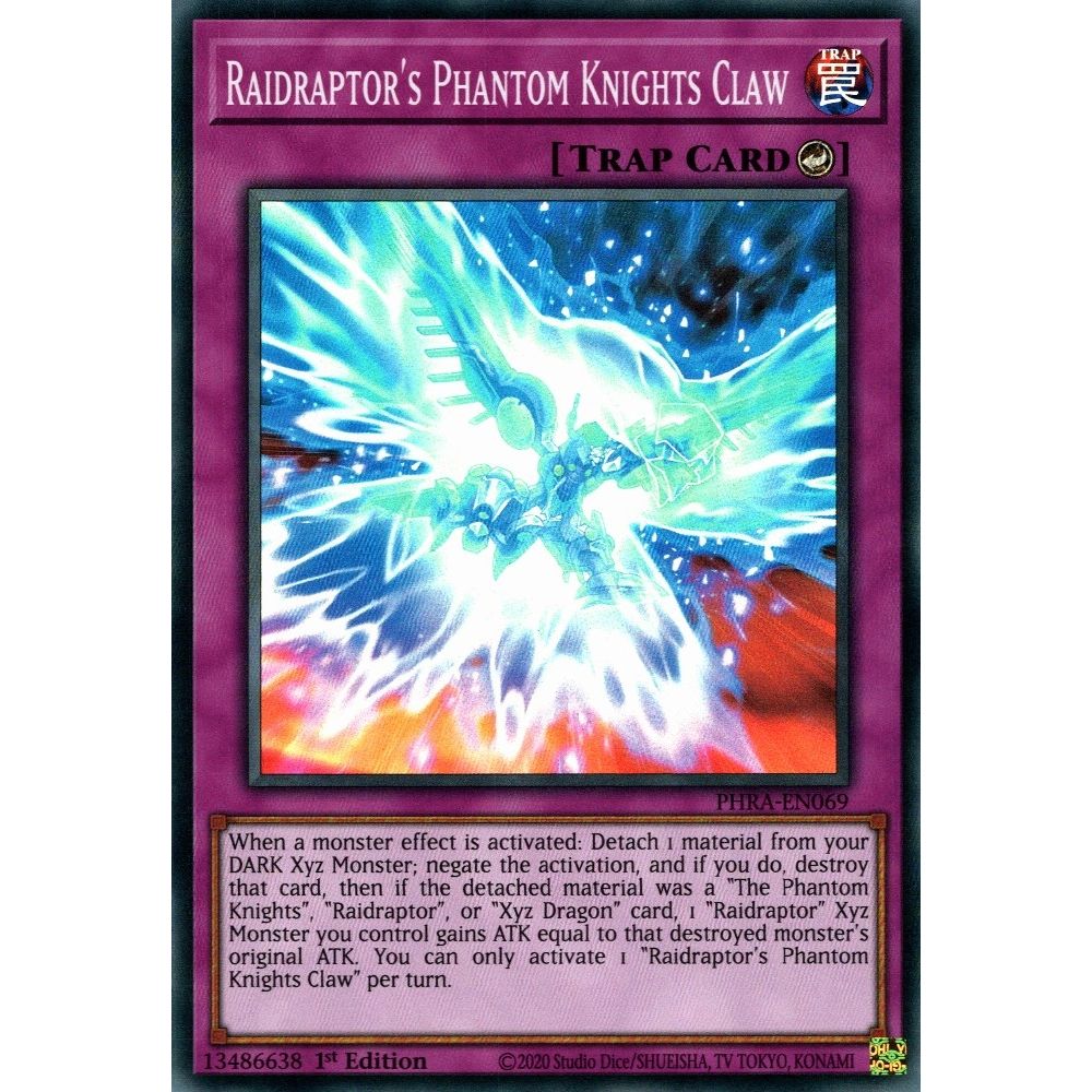 Image for Raidraptor's Phantom Knights Claw (PHRA-EN069) (PHRA) - YuGiOh