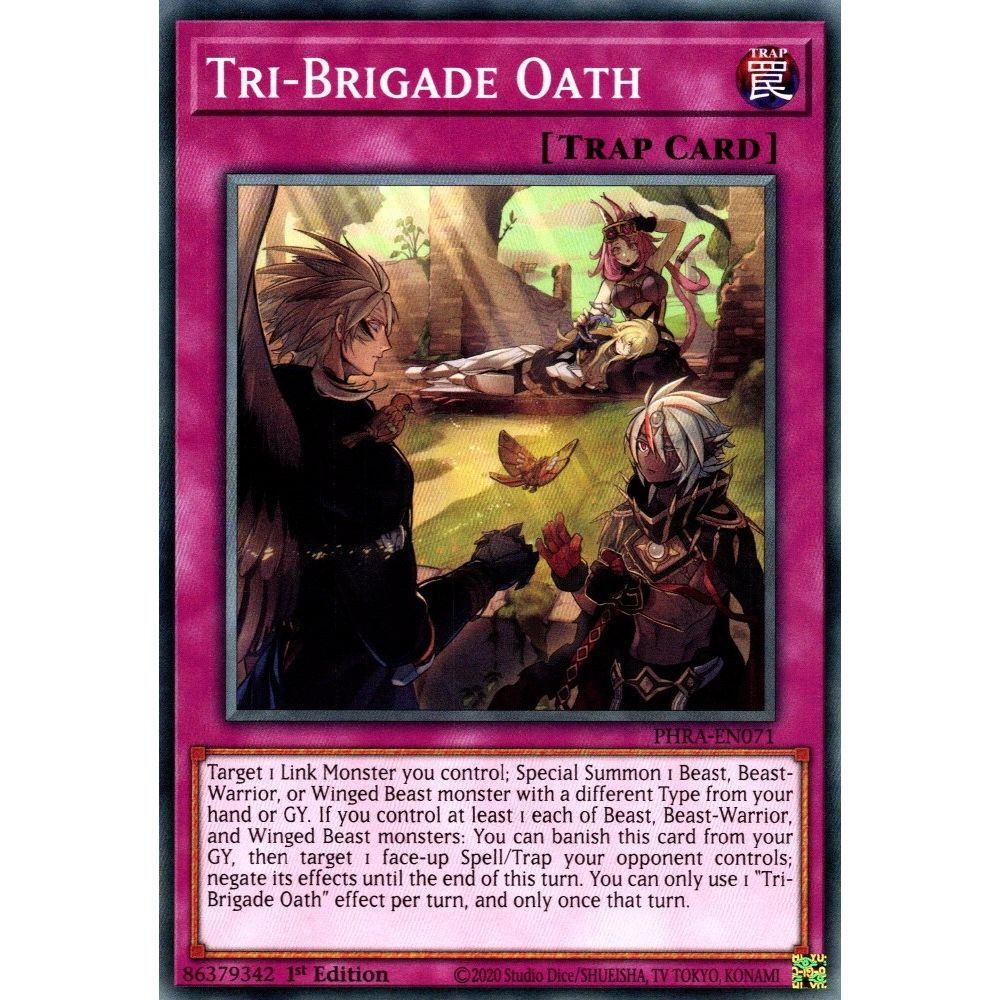 Image for Tri-Brigade Oath (PHRA-EN071) (PHRA) - YuGiOh