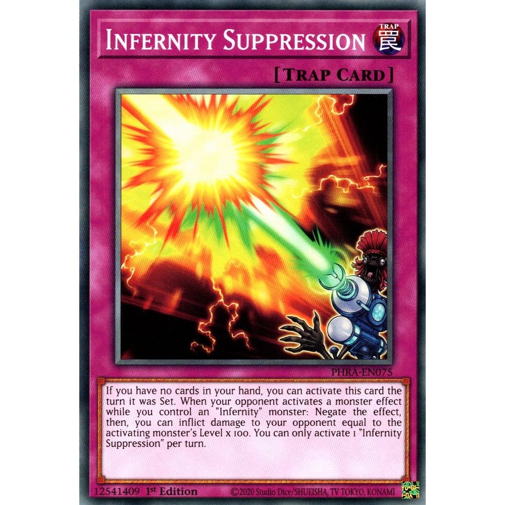 Image for Infernity Suppression (PHRA-EN075) (PHRA) - YuGiOh
