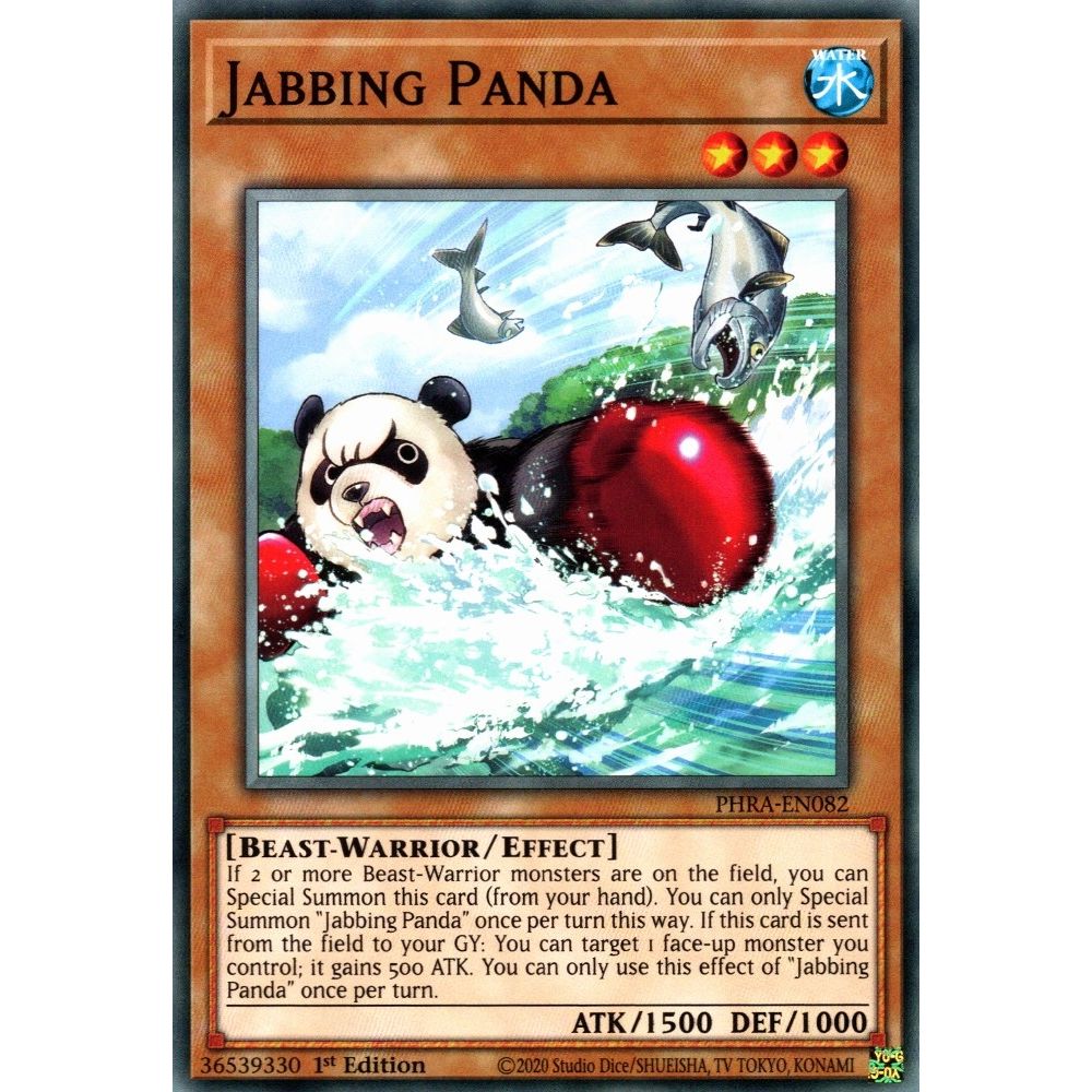 Image for Jabbing Panda (PHRA-EN082) (PHRA) - YuGiOh