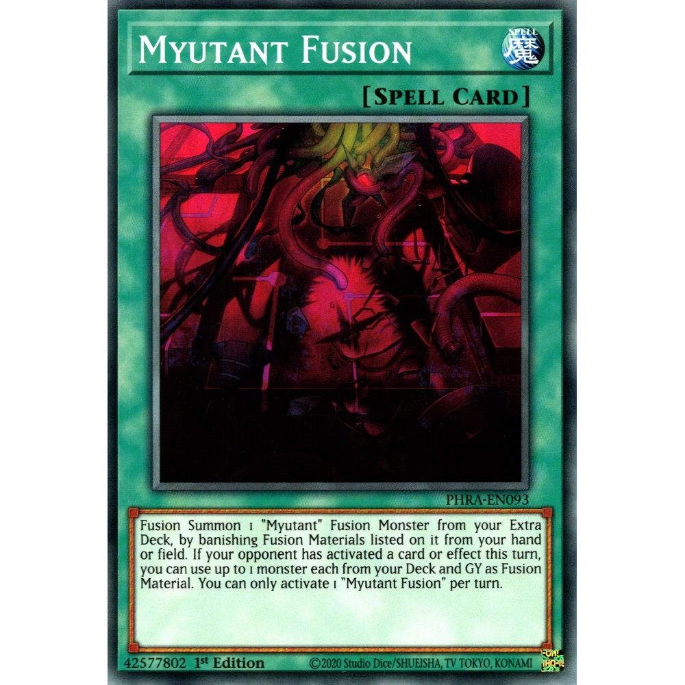 Image for Myutant Fusion (PHRA-EN093) (PHRA) - YuGiOh