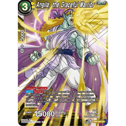 Image for Angila, the Graceful Warrior (DB3-094) (DB3) - Dragon Ball Super: Masters
