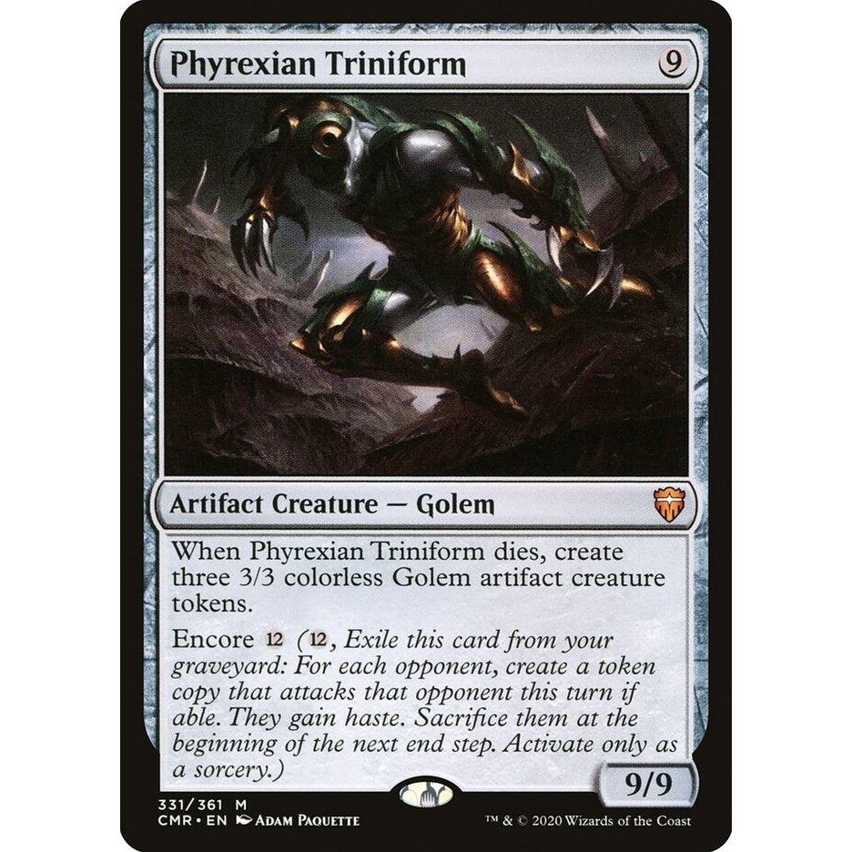 Image for Phyrexian Triniform (331) (CMR) - Magic: The Gathering