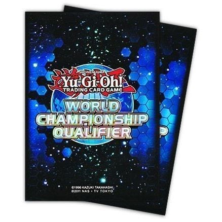 Image for World Championship Qualifier 2012 Card Sleeves for Yu-Gi-Oh! - Blue (80-Pack) - Card Sleeves