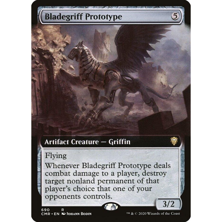 Image for Bladegriff Prototype (Extended Art) (690) (CMR) - Magic: The Gathering