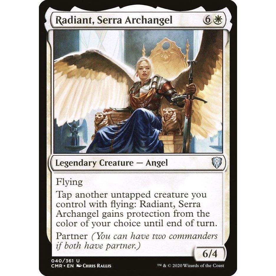 Image for Radiant, Serra Archangel (40) (CMR) - Magic: The Gathering