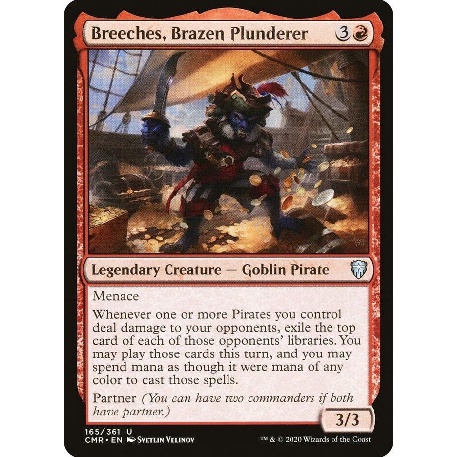 Image for Breeches, Brazen Plunderer (165) (CMR) - Magic: The Gathering