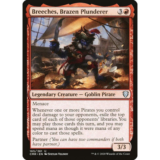 Image for Breeches, Brazen Plunderer (165) (CMR) - Magic: The Gathering