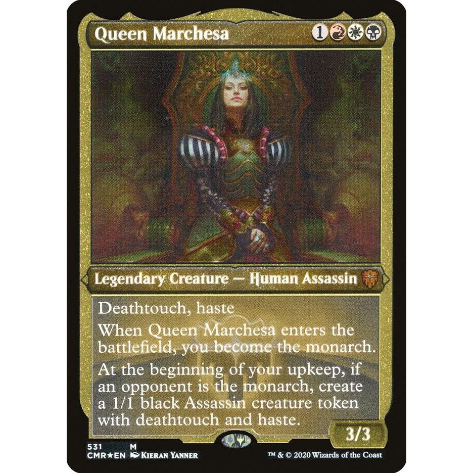 Image for Queen Marchesa (Foil Etched) (531) (CMR) - Magic: The Gathering