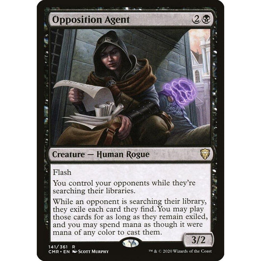 Image for Opposition Agent (141) (CMR) - Magic: The Gathering