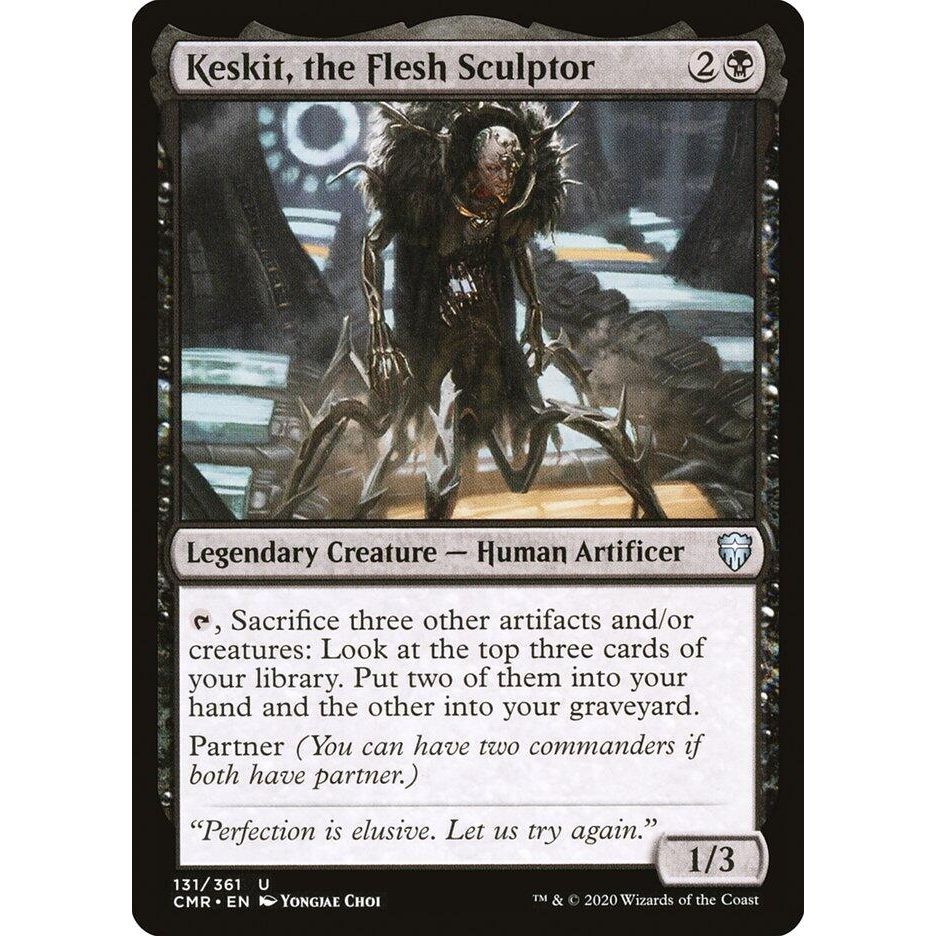 Image for Keskit, the Flesh Sculptor (131) (CMR) - Magic: The Gathering