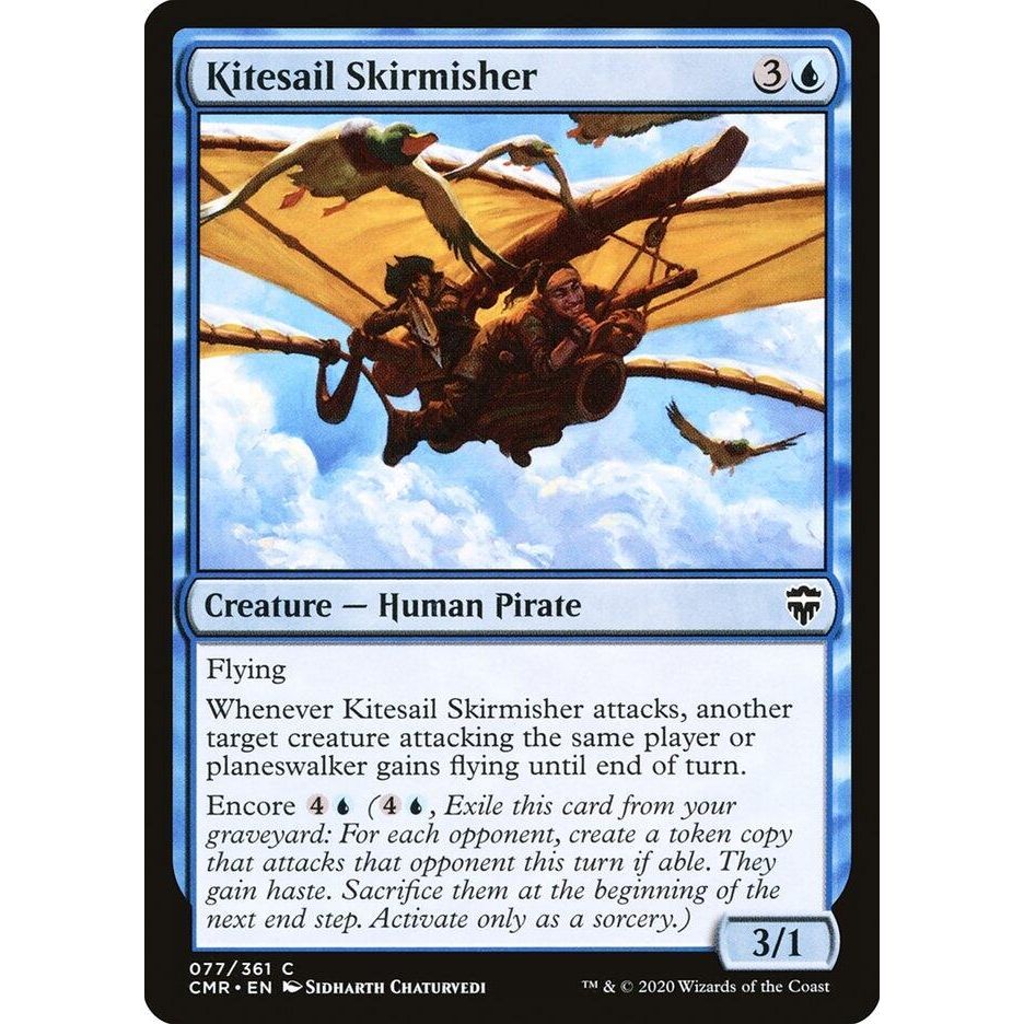 Image for Kitesail Skirmisher (77) (CMR) - Magic: The Gathering