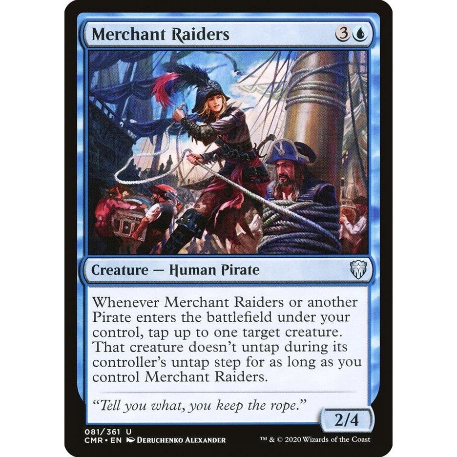 Image for Merchant Raiders (81) (CMR) - Magic: The Gathering