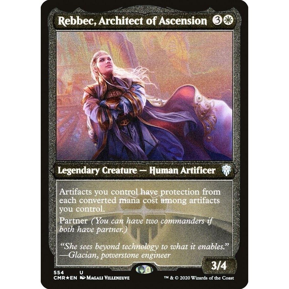 Image for Rebbec, Architect of Ascension (Foil Etched) (554) (CMR) - Magic: The Gathering