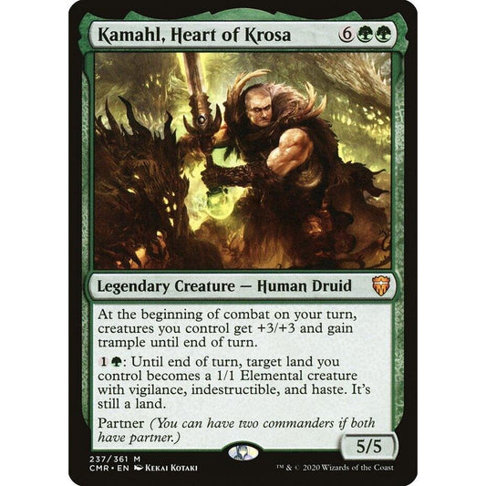 Image for Kamahl, Heart of Krosa (237) (CMR) - Magic: The Gathering