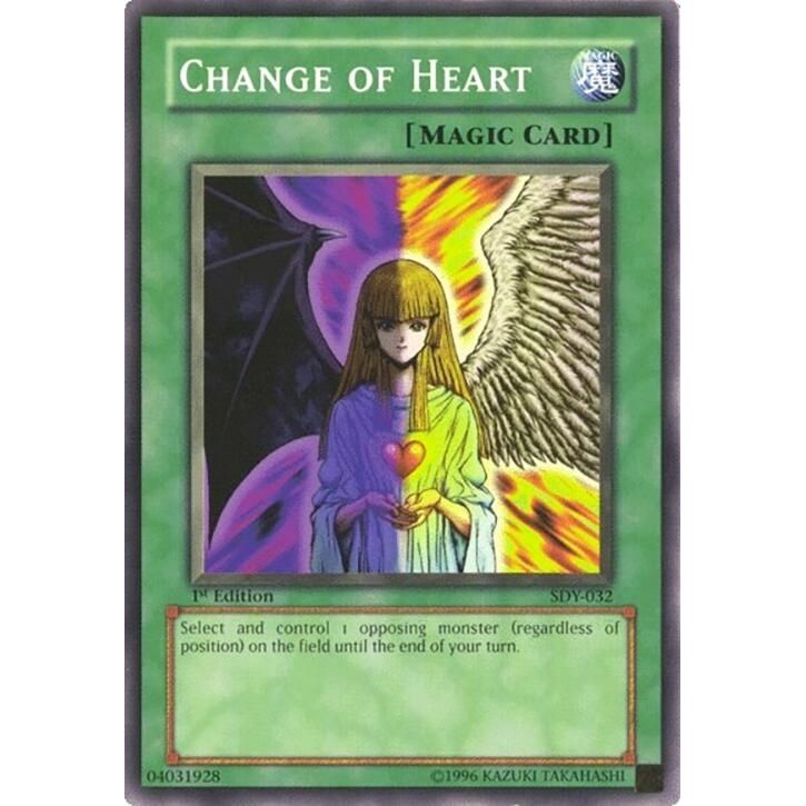 Image for Change of Heart (SDY-032) (SDY) - YuGiOh