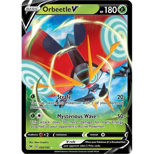 Image for Orbeetle V (020/185) (SWSH04) - Pokemon