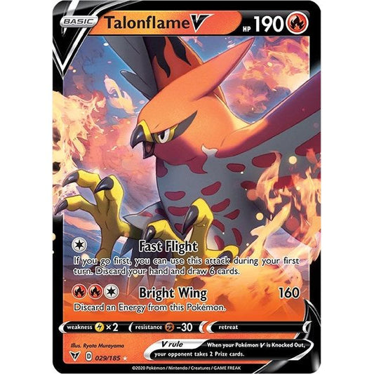 Image for Talonflame V (029/185) (SWSH04) - Pokemon
