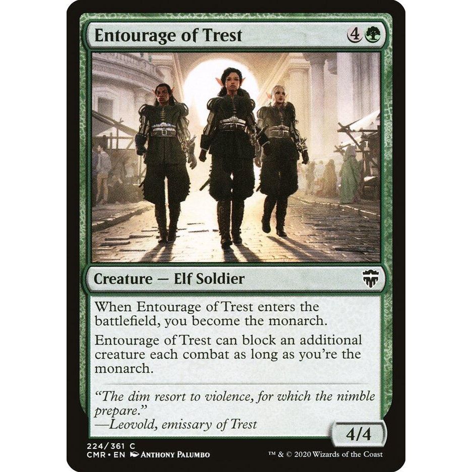 Image for Entourage of Trest (224) (CMR) - Magic: The Gathering