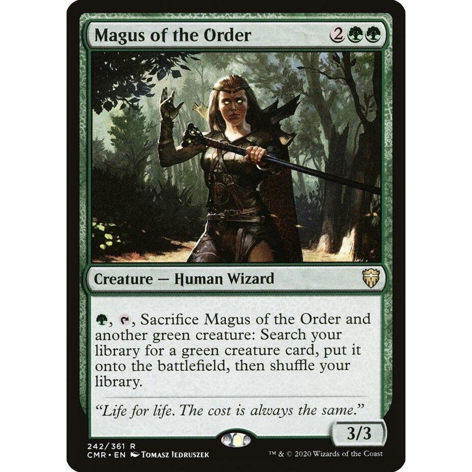 Image for Magus of the Order (242) (CMR) - Magic: The Gathering