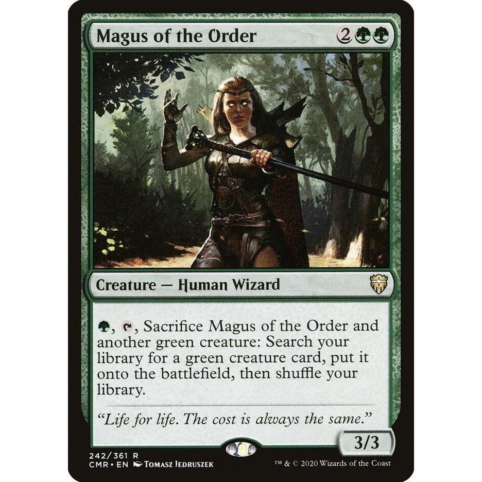 Image for Magus of the Order (242) (CMR) - Magic: The Gathering