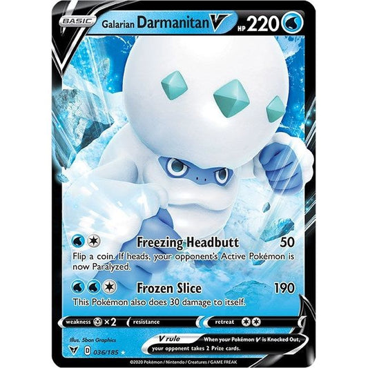 Image for Galarian Darmanitan V (036/185) (SWSH04) - Pokemon