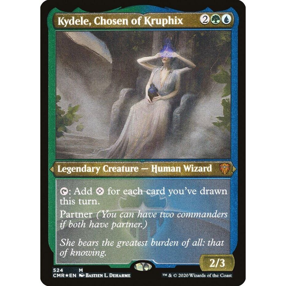 Image for Kydele, Chosen of Kruphix (Foil Etched) (524) (CMR) - Magic: The Gathering