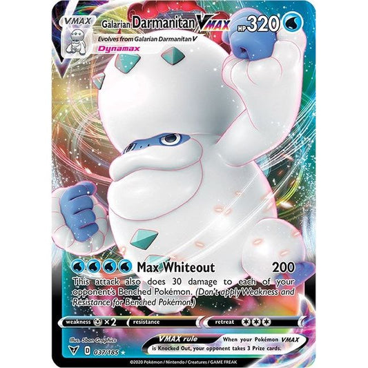 Image for Galarian Darmanitan VMAX (037/185) (SWSH04) - Pokemon