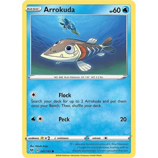 Image for Arrokuda (041/185) (SWSH04) - Pokemon