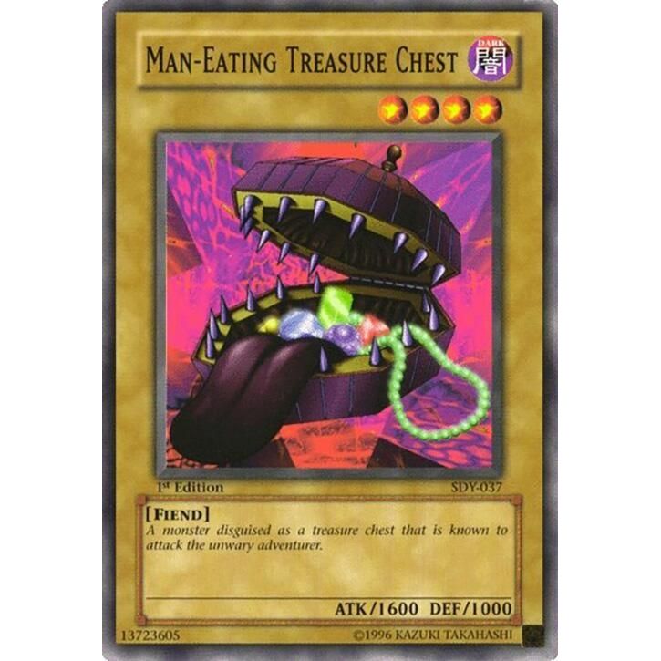 Image for Man-Eating Treasure Chest (SDY-037) (SDY) - YuGiOh