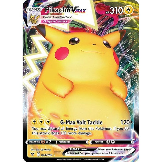 Image for Pikachu VMAX (044/185) (SWSH04) - Pokemon