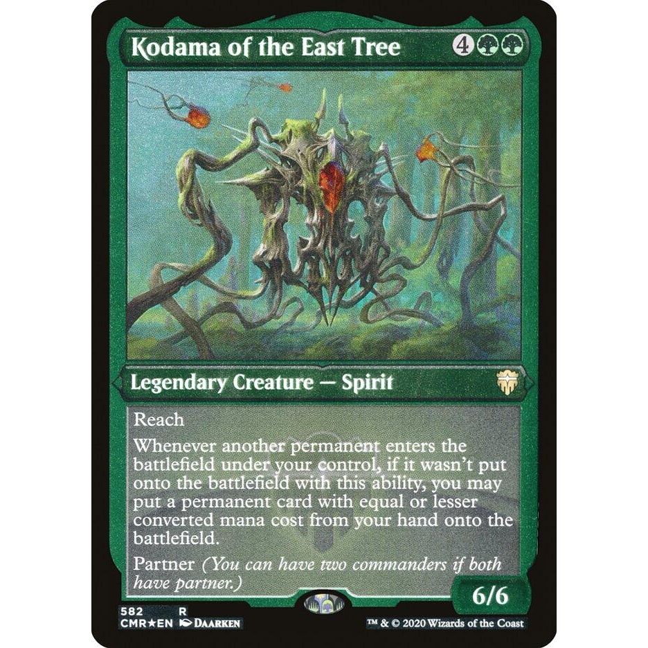 Image for Kodama of the East Tree (Foil Etched) (582) (CMR) - Magic: The Gathering